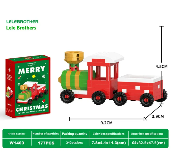 Santa Claus Mini Block Set