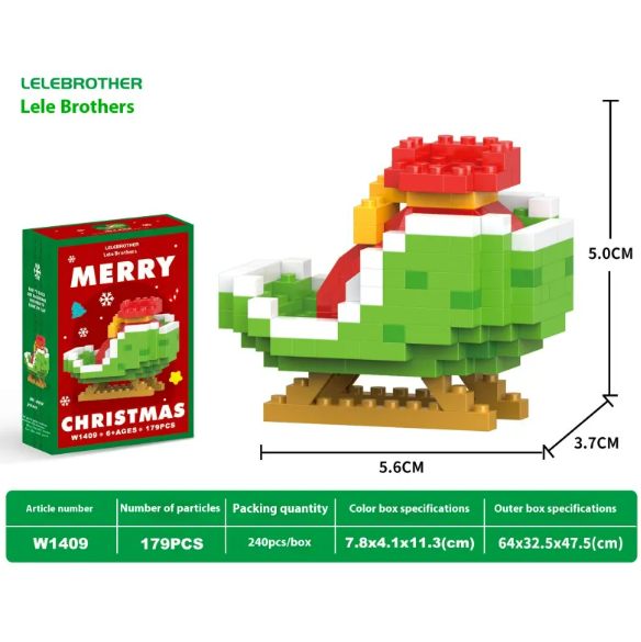 Santa Claus Mini Block Set