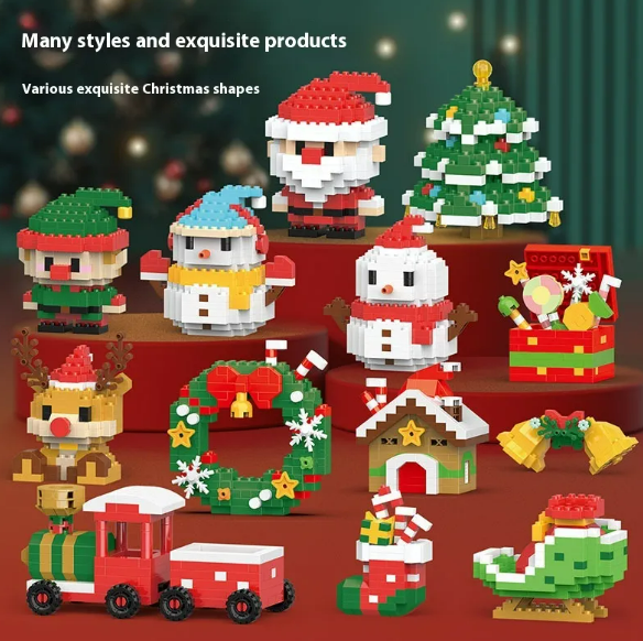 Santa Claus Mini Block Set