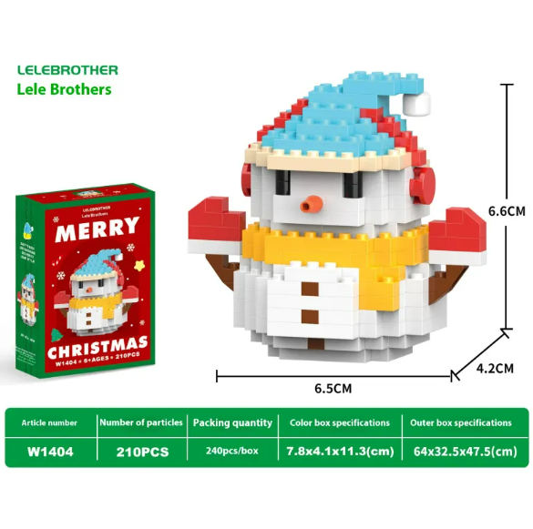 Santa Claus Mini Block Set